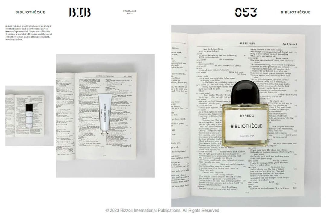 未使用 Rizzoli Byredo A to Z デザイン ブック 本