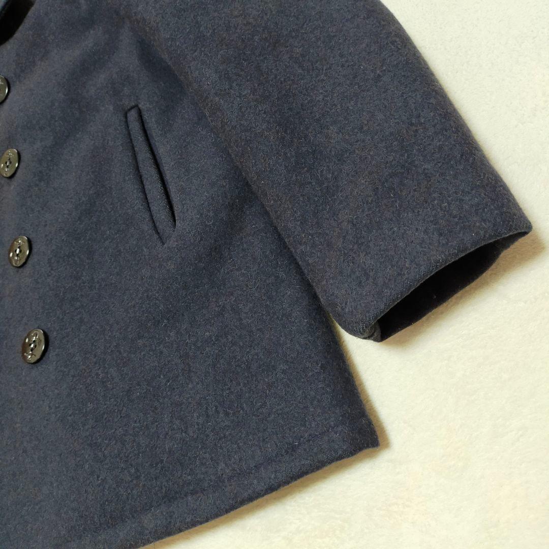 USA製　SCHOTT　U.S.740N　42サイズ　ネイビーグレー　ピーコート