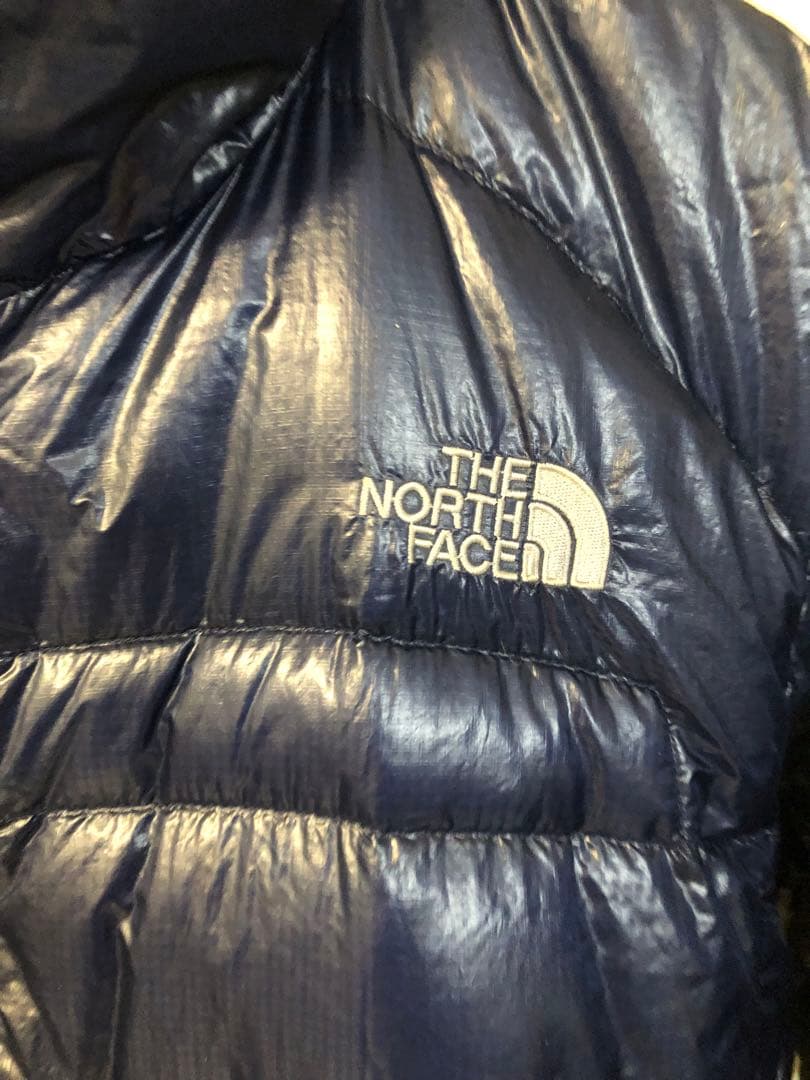 まさ　ノースフェイス　ライトヒートフーディ　Lサイズ ダークネイビー