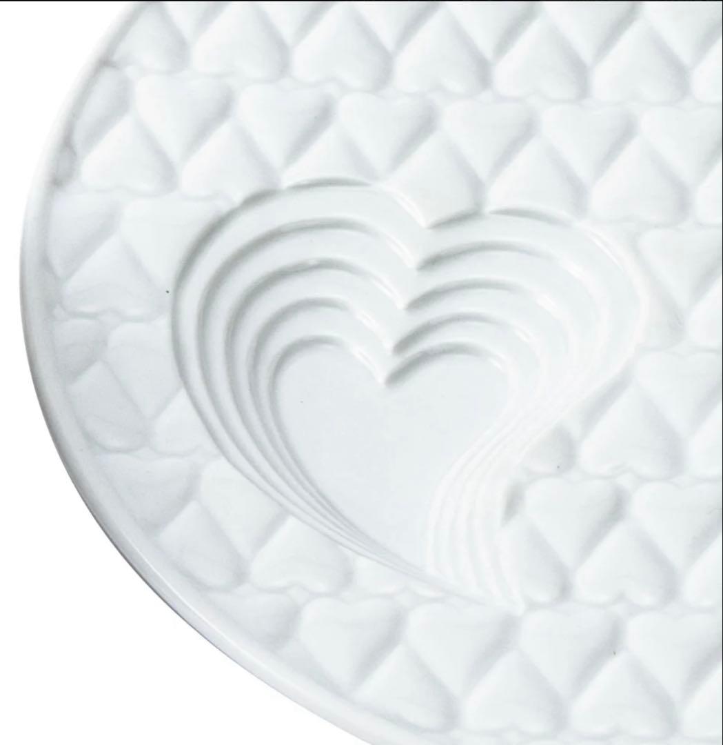 【波佐見焼 丹心窯 ハートフルキルティングプレート&ハートボウル】2セット