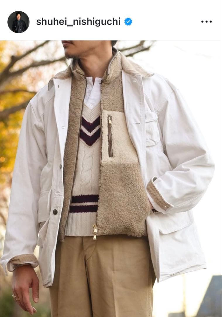 CINQUANTA × BEAMS F / ムートンベスト 44