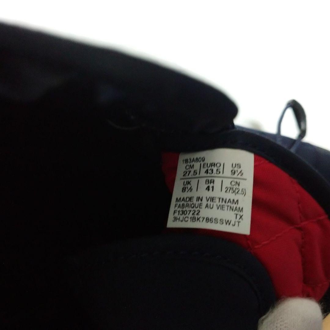 オニツカタイガー HMR PEAK G-TKトレッキングブーツ27.5 ネイビー