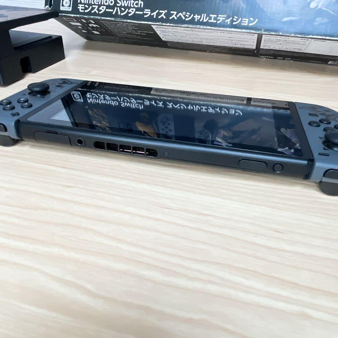 【美品】Switch本体 モンスターハンターライズ スペシャルエディション