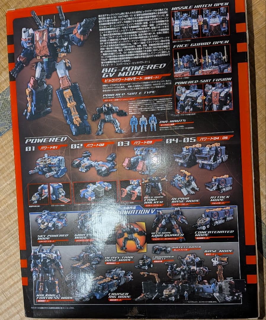 タカラトミー ダイアクロン BIG POWERED GV（中古品）