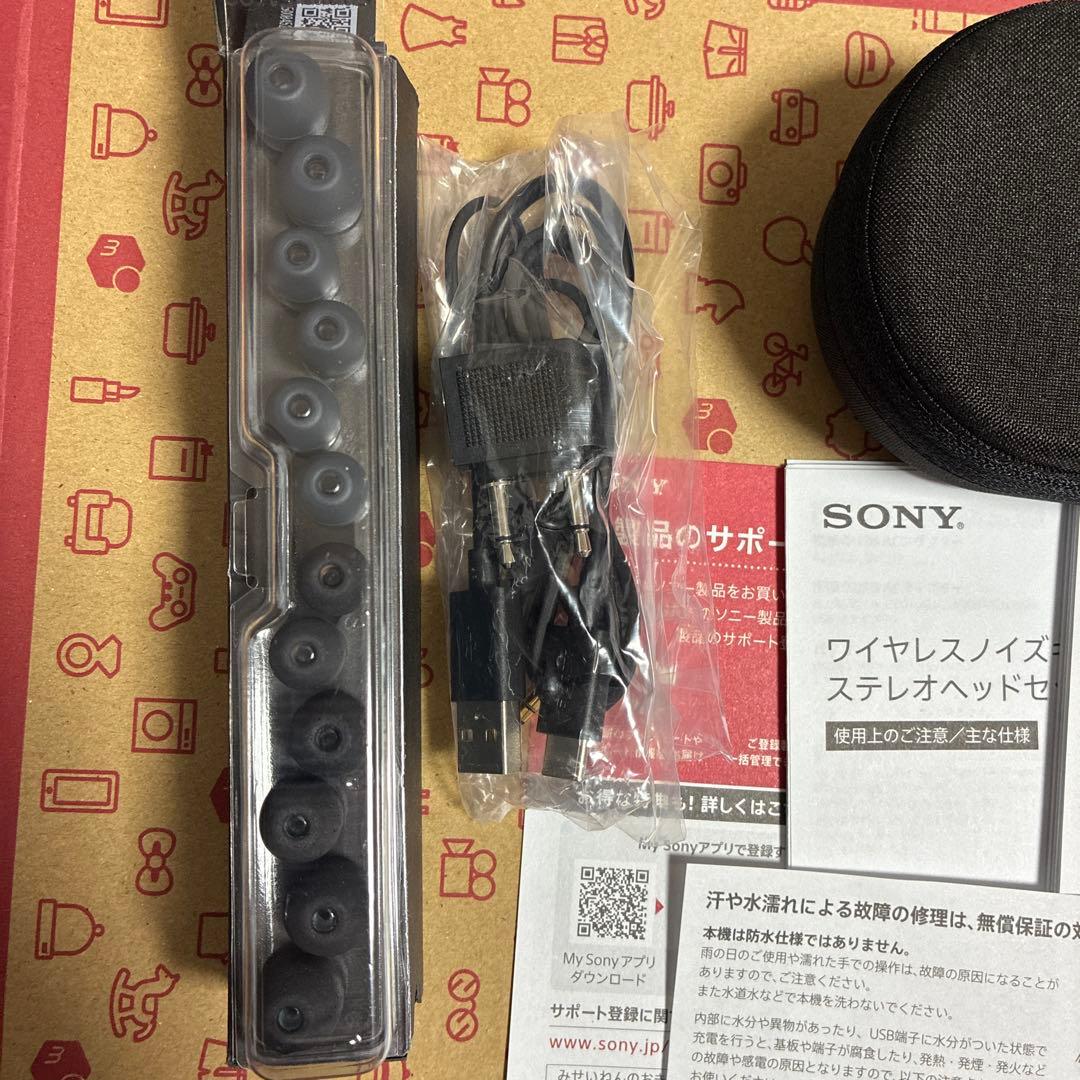 SONY WI-1000XM2 ブラック　ワイヤレスイヤホン