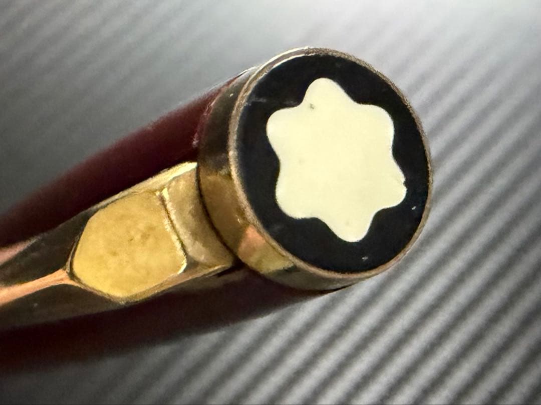 美品 モンブラン No.121 ボルドー F 細字 万年筆