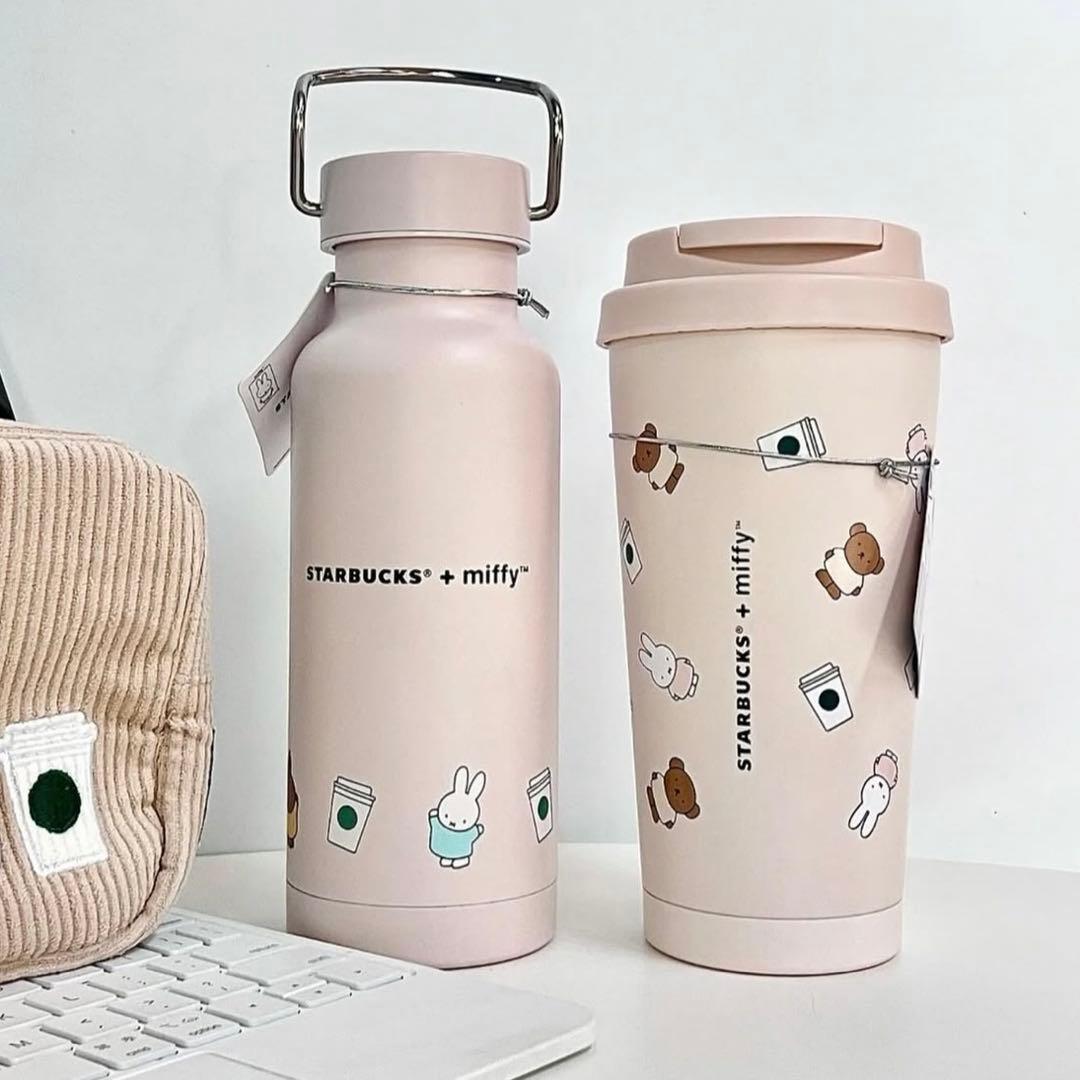 海外スタバ♡ミッフィ ステンレススティールウォーターボトル日本未発売 miffy