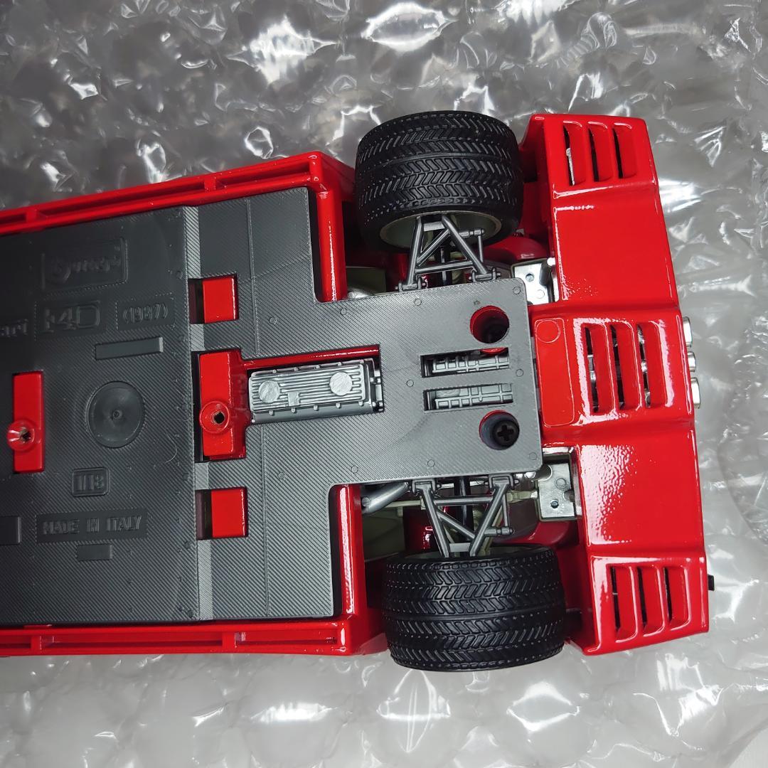 bburago　フェラーリ　F40　1/18　ゴールドコレクション