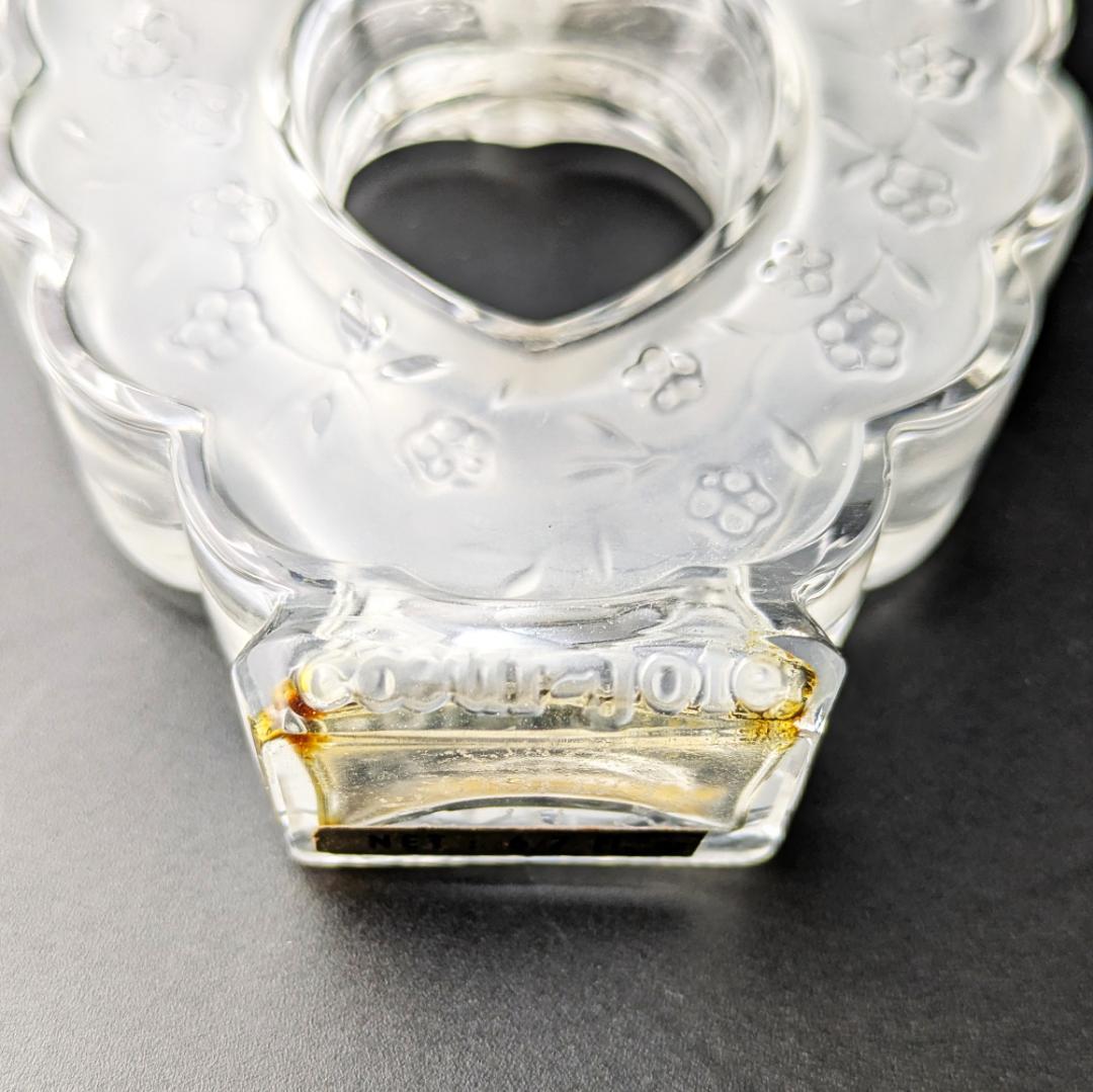 s*y様 ラリック×ニナリッチ 香水瓶 Coeur Joie ハート型 アンティ