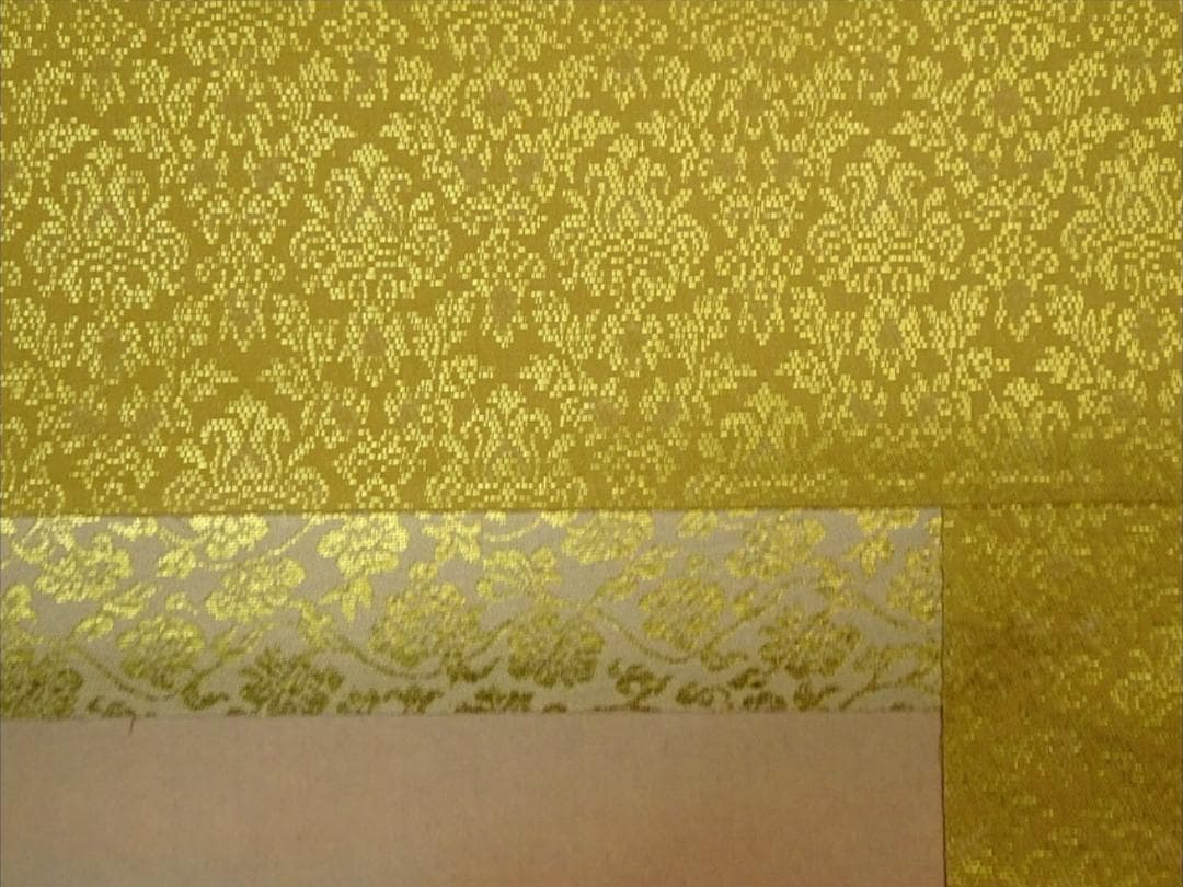 掛軸 杉山松峰『蓬莱山図』絹本 肉筆 中島清庵識箱 共箱 掛け軸 a091015