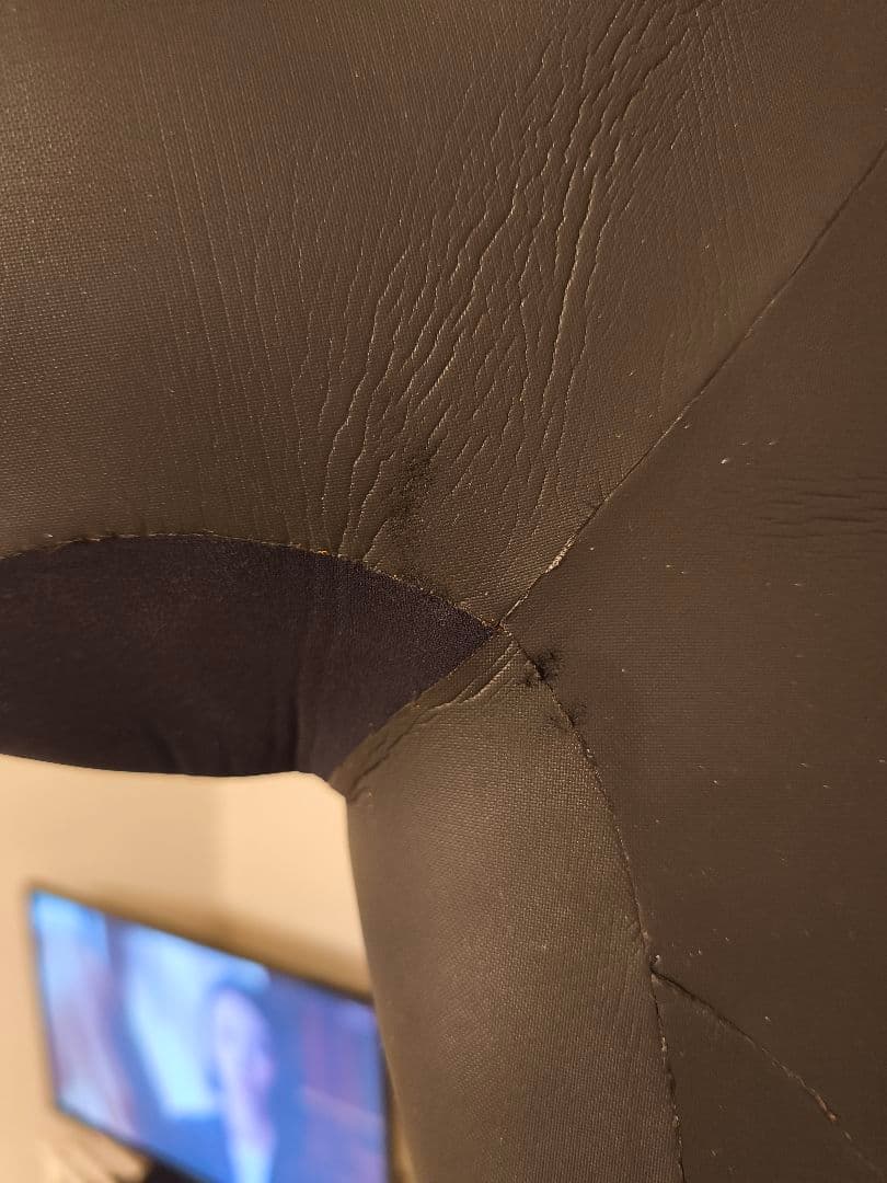 最終値下げ!オール3mm ラバー　エアフレイム起毛　LB バックジップ