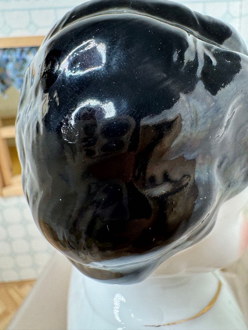 n*o様 ドイツ　アンティーク　チャイナドール　ヘッド　アグネス