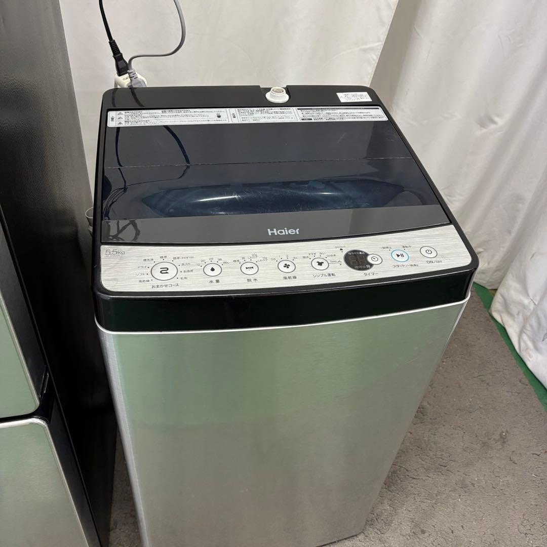 147❤️冷蔵庫　洗濯機　電子レンジ　Haier　一人暮らしセット　小型　設置無料