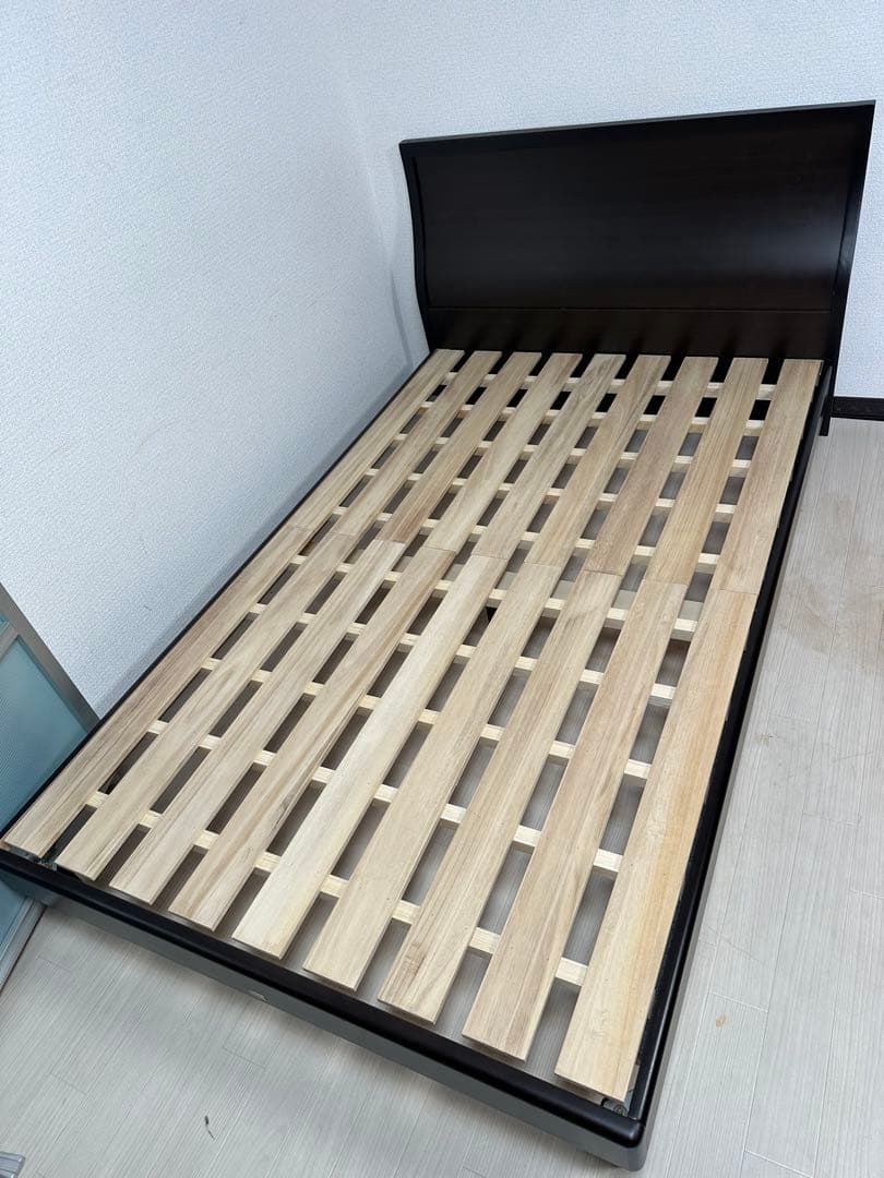 SIMMONS シモンズ セミダブル ベッドフレーム ダークブラウン is※