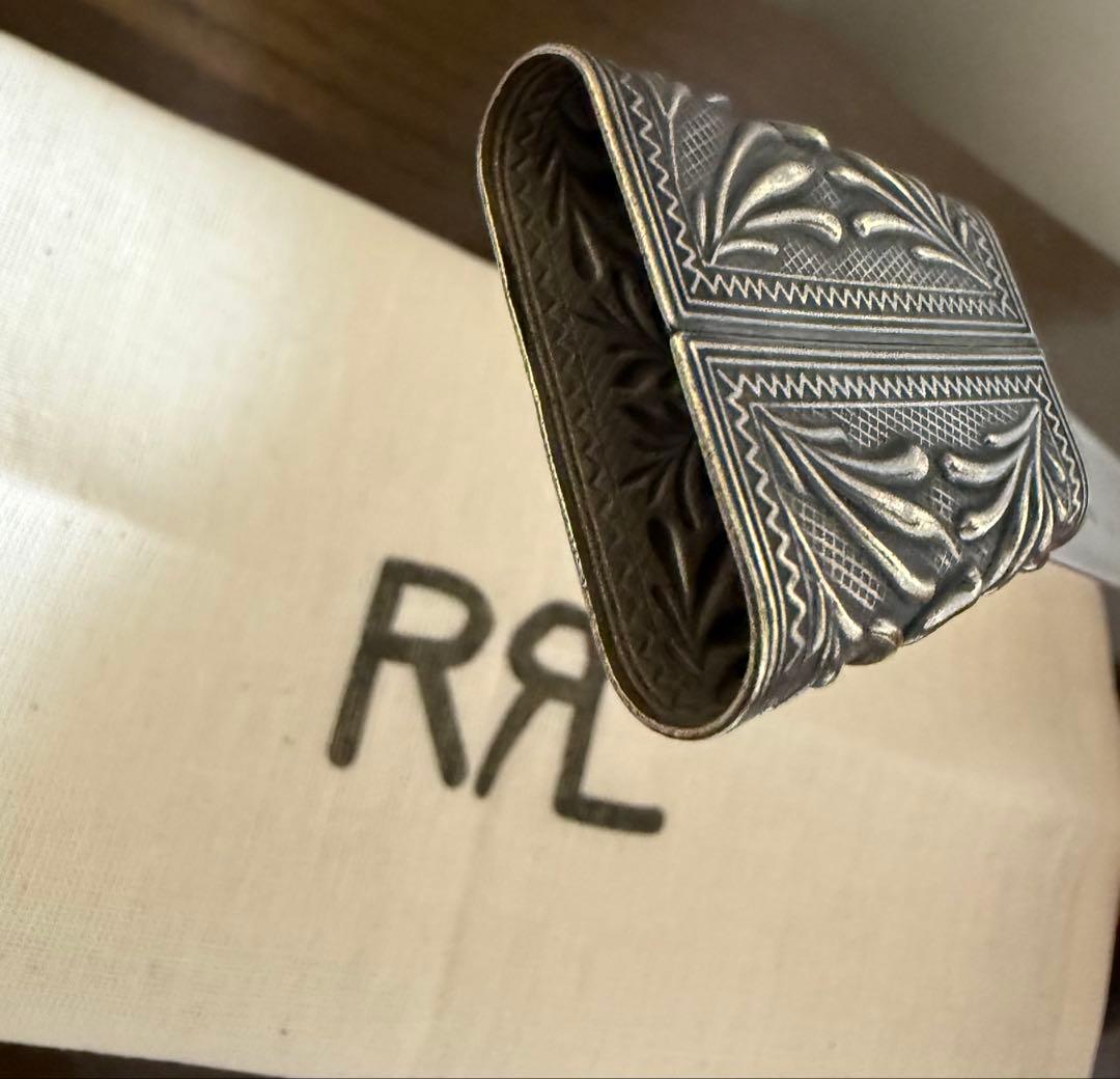 い*ー様 絶版品 RRL ブラス バンダナスライダー　 ☆ ロングホーン➕RRL