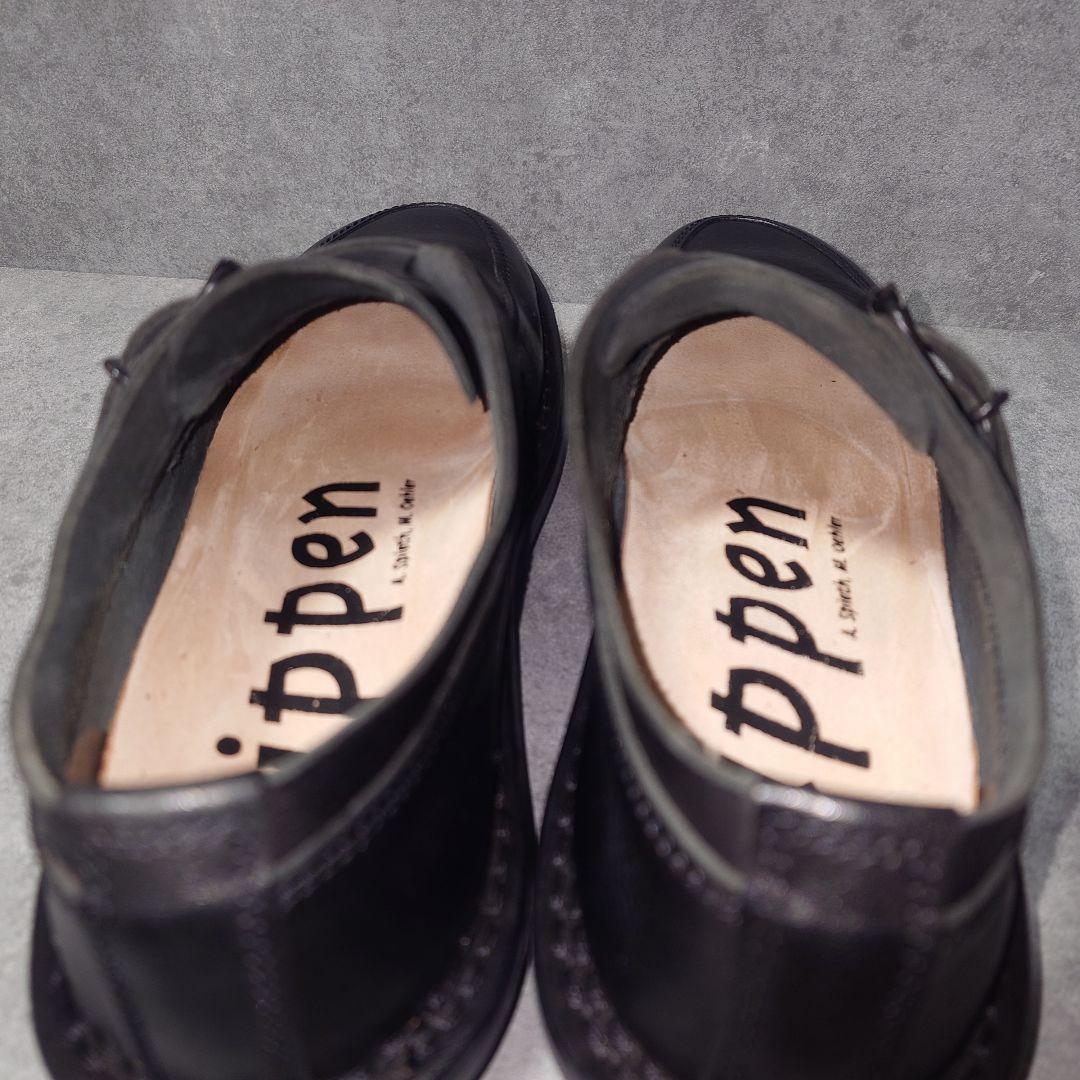 【未使用級】Trippen レザー シューズ 39 黒 トランスフォーム 希少