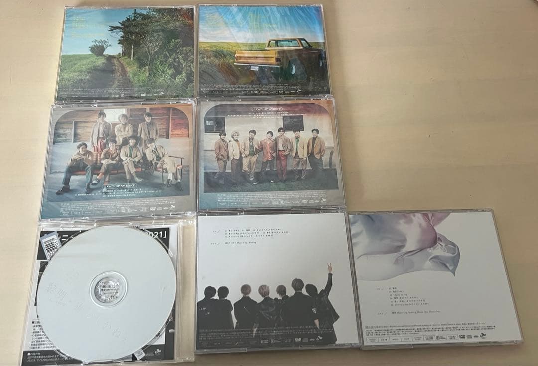 WEST. （ジャニーズWEST）　CDシングル、アルバム55枚まとめ売り