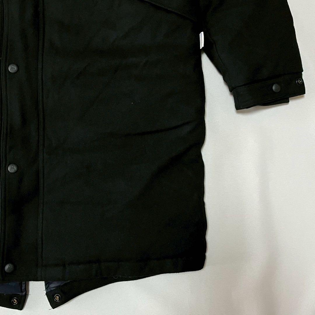 ケープハイツ　ダウンジャケット　ロングコート フェザー　ブラック 【M】