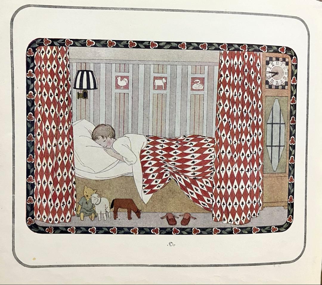 No.378 希少 洋書 古書 ル・メール 絵本 アンティーク 童謡