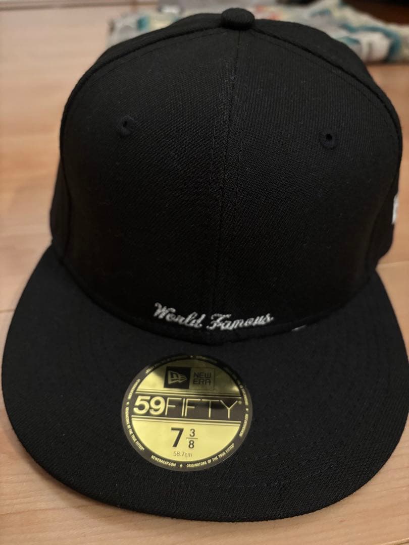 1*0様 Supreme 59FIFTY キャップ ブラック 7 3/8