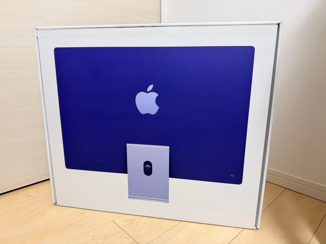 【美品】 iMac 24インチ パープル 8GBメモリー 512GB SSD