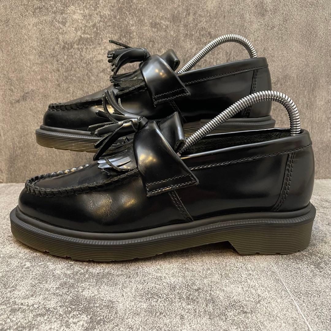 ✨人気✨ドクターマーチン エイドリアン【23】キルトタッセル ブラック