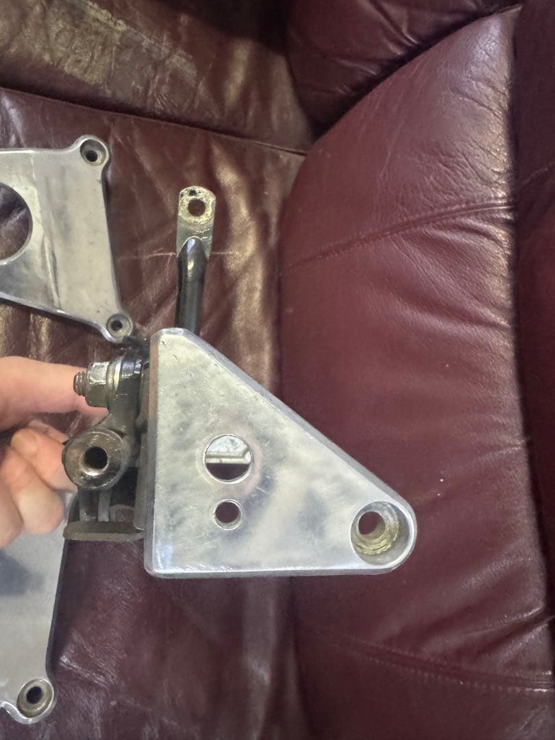 CBR400F ヘッドライト　ライトステー　角目　純正　CBX400F