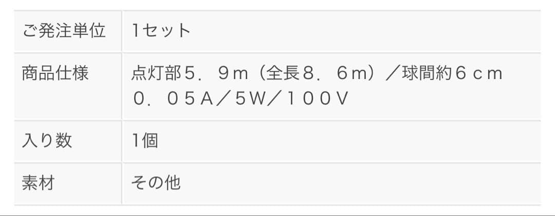 ※業務用 全4セット 定価44110円 防雨 屋内屋外用 電飾シャンパンゴールド