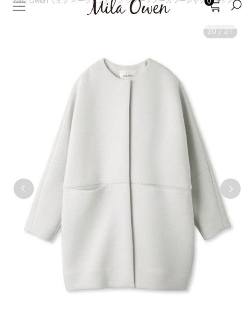 新品　早いもの勝ち　未使用　タグ付き　ミラオーウェン