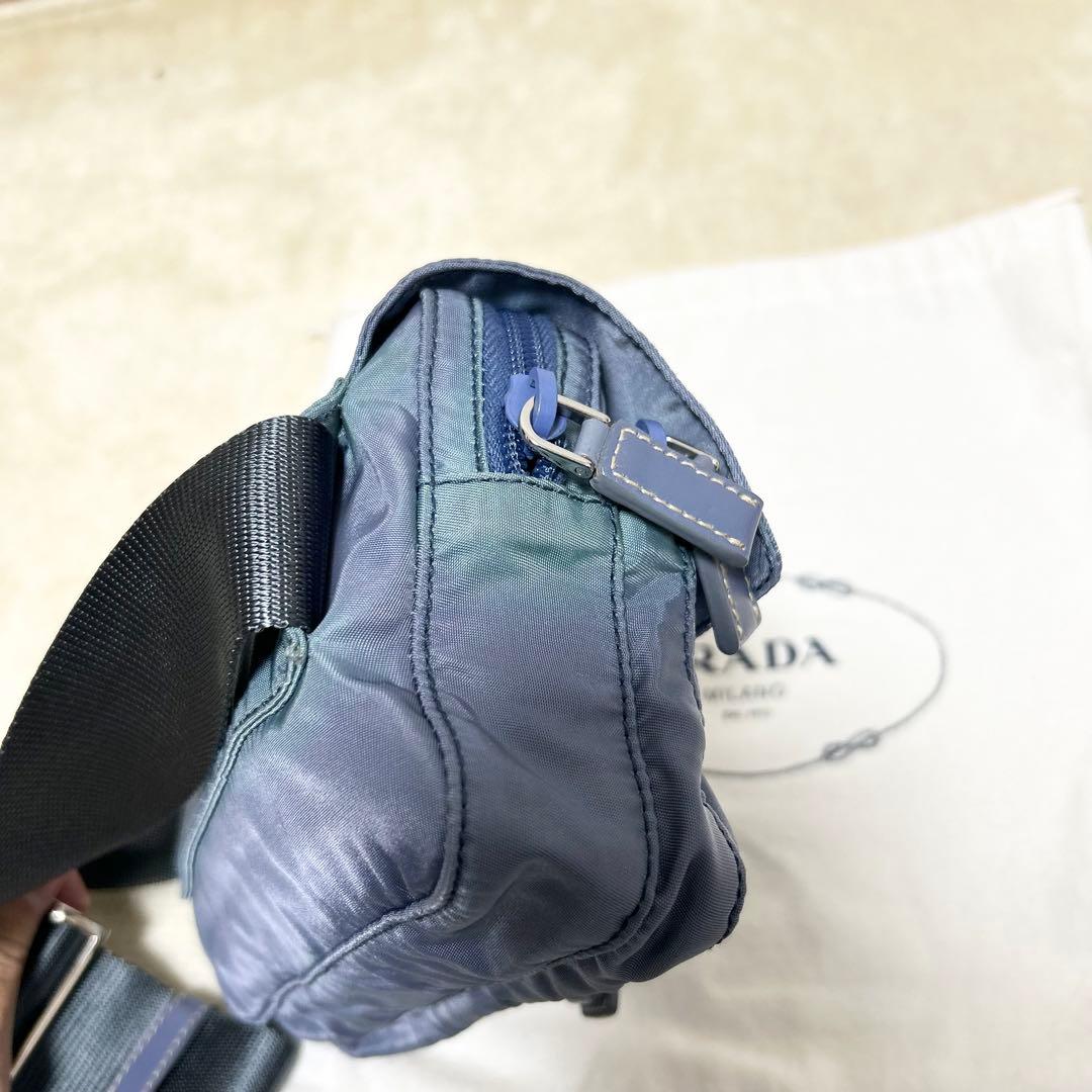 美品　プラダ　PRADA ボディバッグ　ウエストポーチ　ミニショルダーバッグ