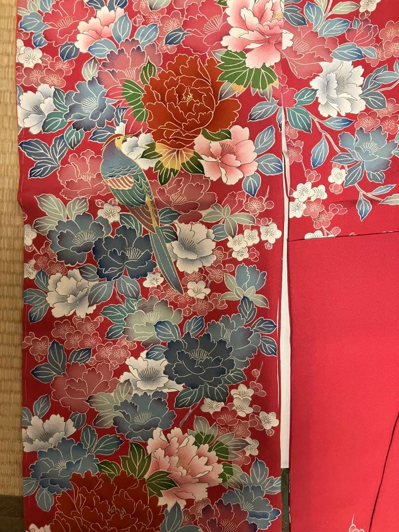 正絹　四つ身　七五三　祝い着