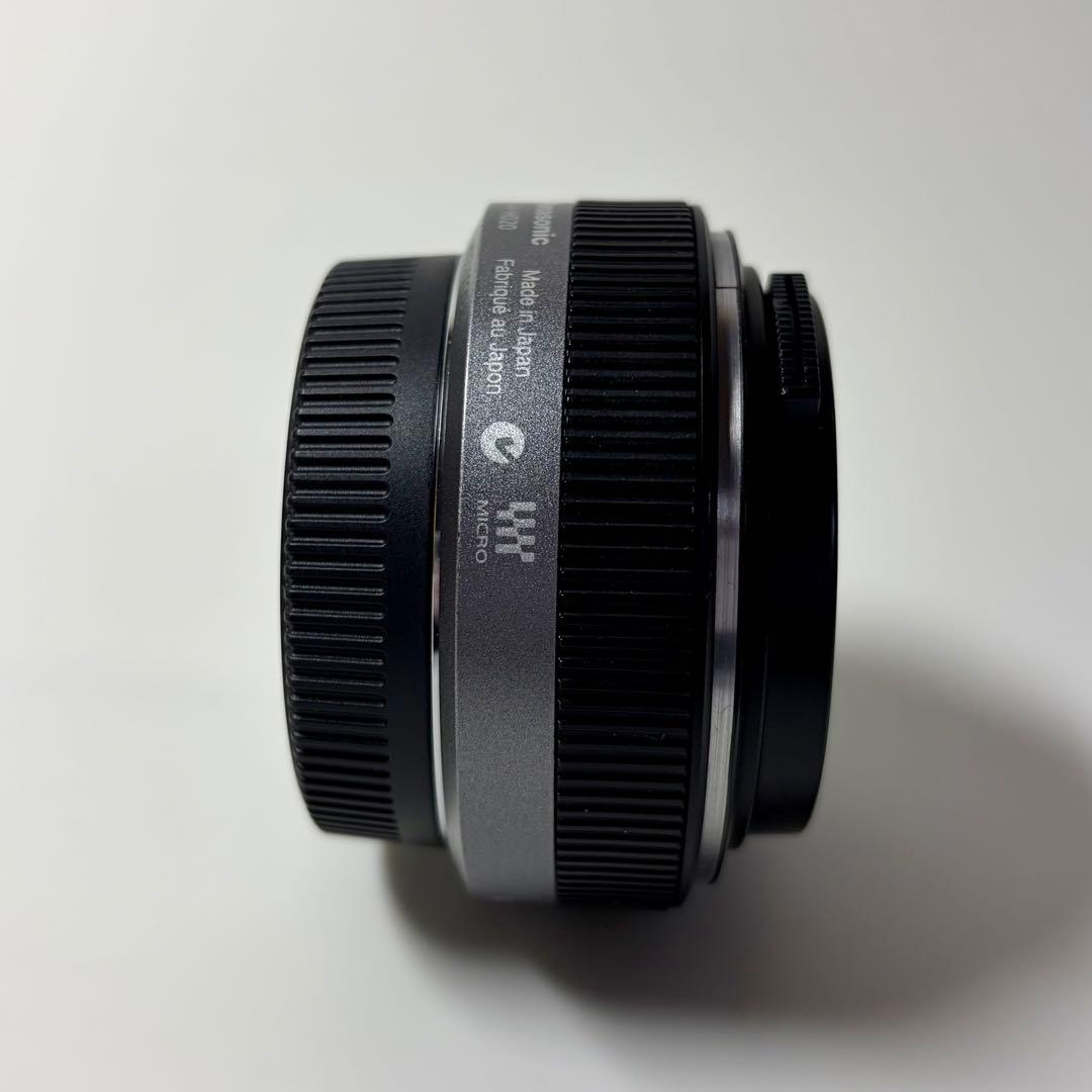 LUMIX 20mm F1.7 レンズ