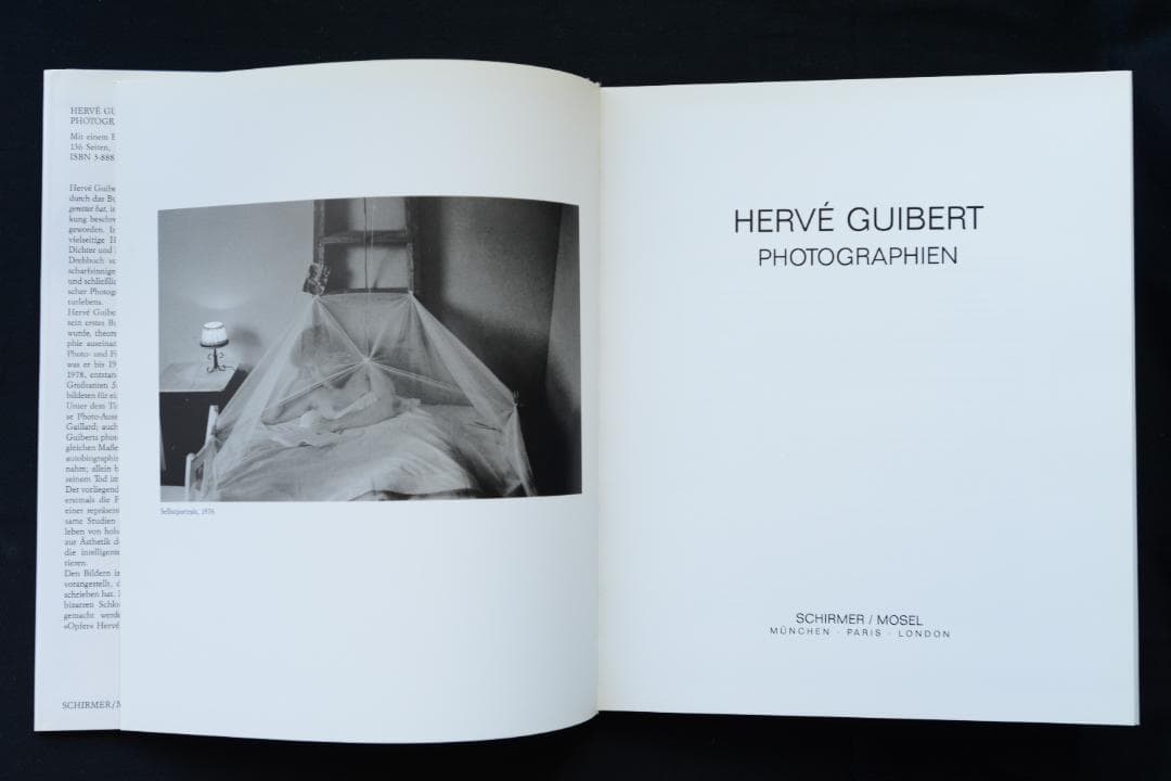 【Photographien：Herve Guibert】エルヴェ・ギベール