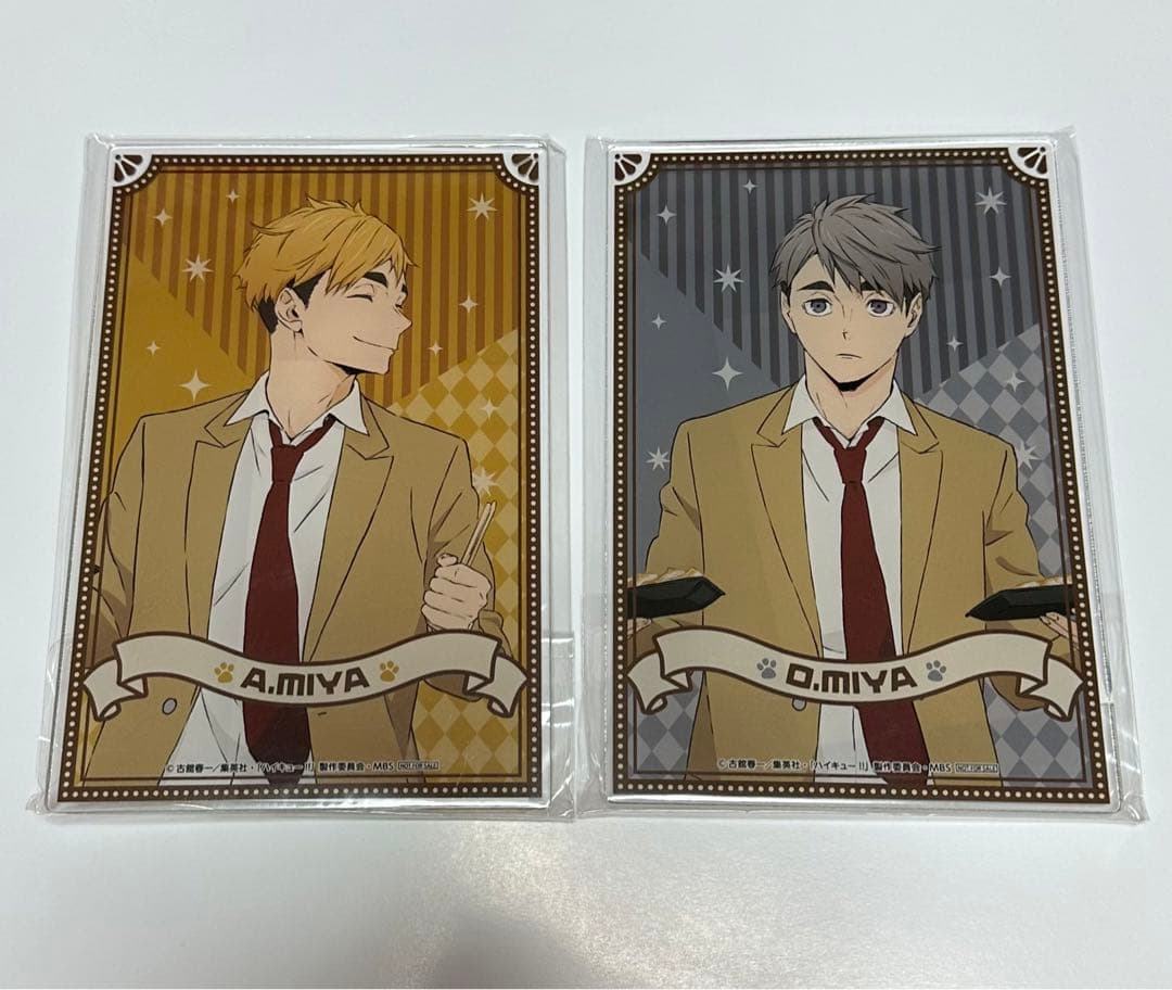 ハイキュー!!　宮侑　宮治　ナンジャタウン　Ｓ賞　アクリルボード　A賞