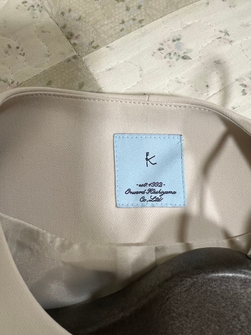 組曲　コンフォートダブルドレープ ノーカラージャケット 入学式　卒業式