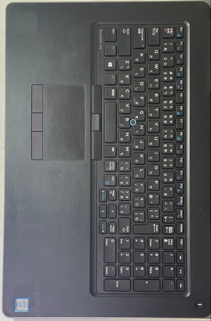 その他ノートPC本体 Dell Precision 7720 i7-7920HQ 16GB 512GB