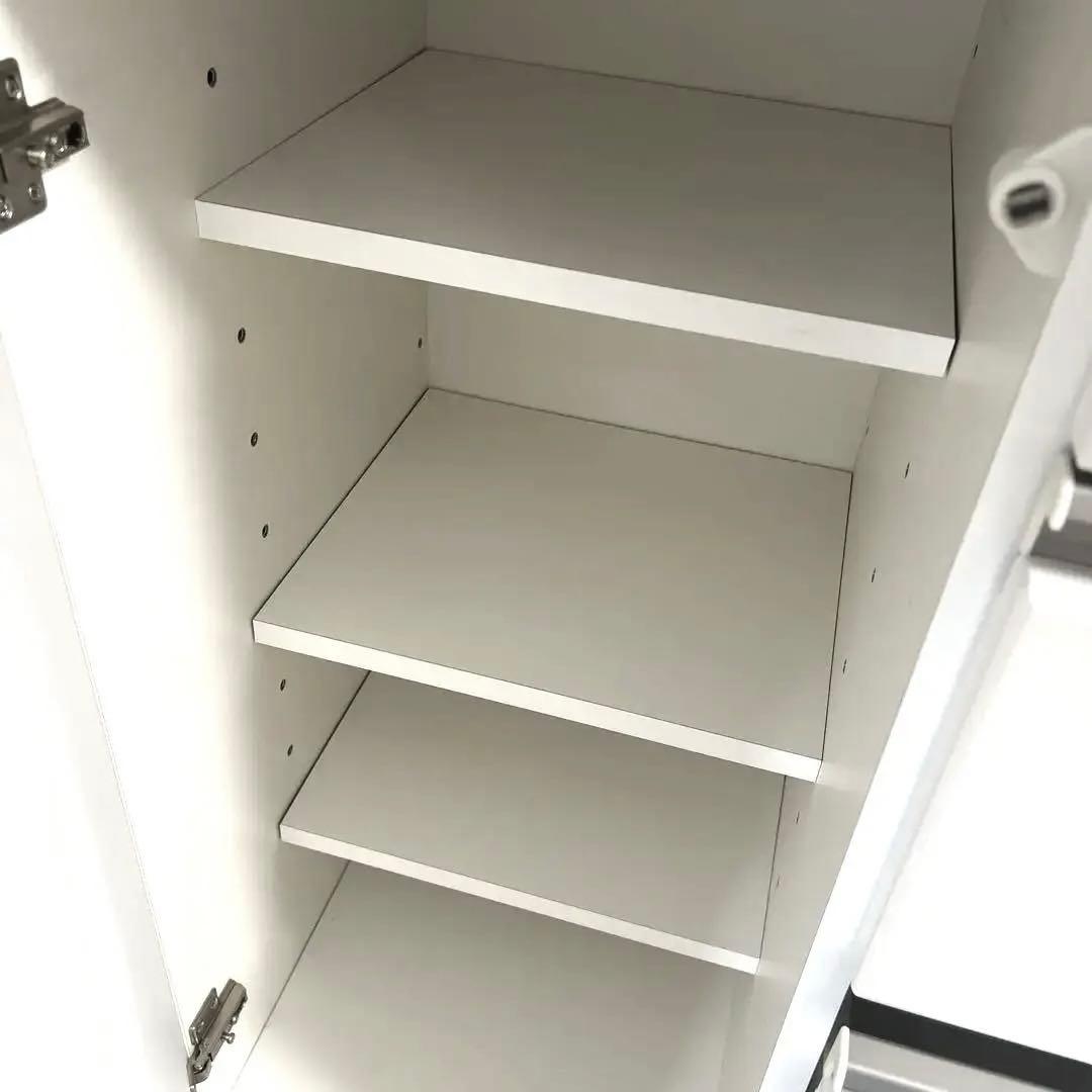 ニトリ　キッチンカウンターアルミナ2 120CTホワイト