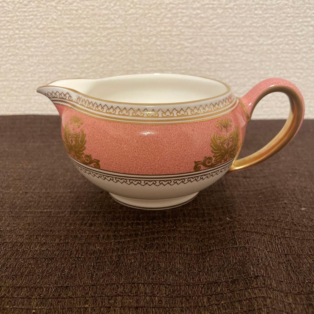 ウェッジウッド　コロンビア　パウダーピンク　クリーマー
