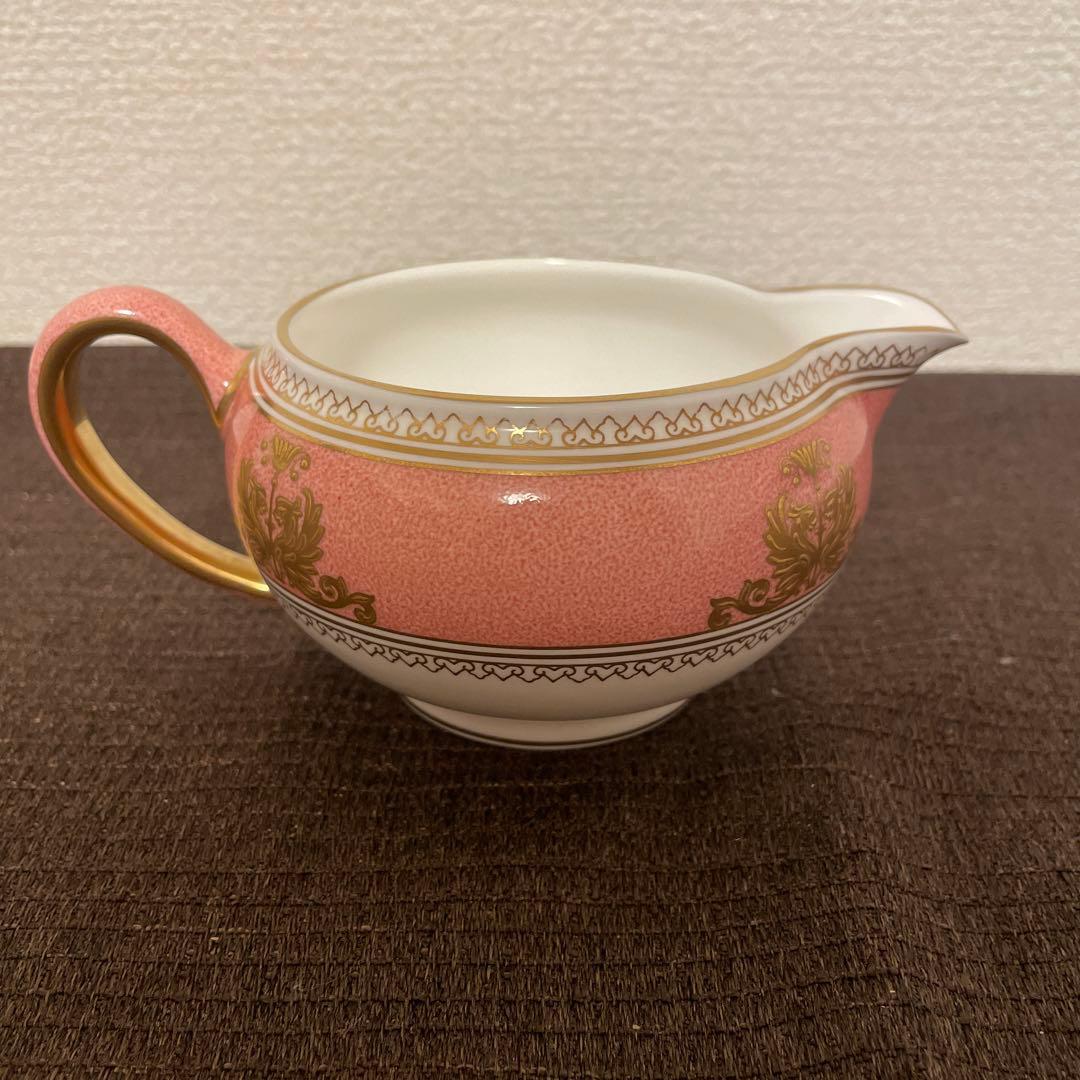 ウェッジウッド　コロンビア　パウダーピンク　クリーマー