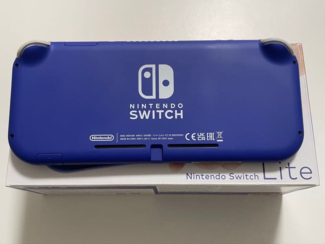 Nintendo Switch Lite ブルー 本体 箱 付属品有り