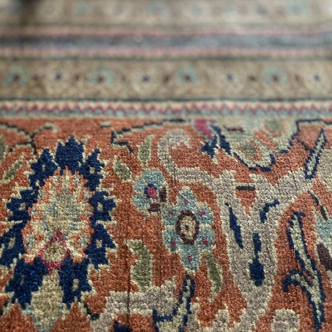 パッチワーク　ヴィンテージラグ　スモールラグ　トルコラグ