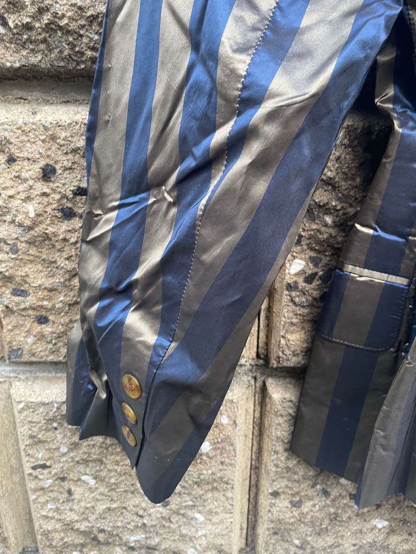 jean paul gaultierストライプダブルジャケット