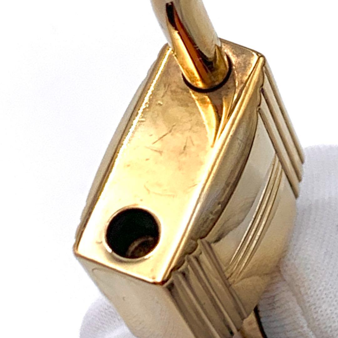 HERMES エルメス カデナ　24Kメッキ　No.120 120番　鍵付き