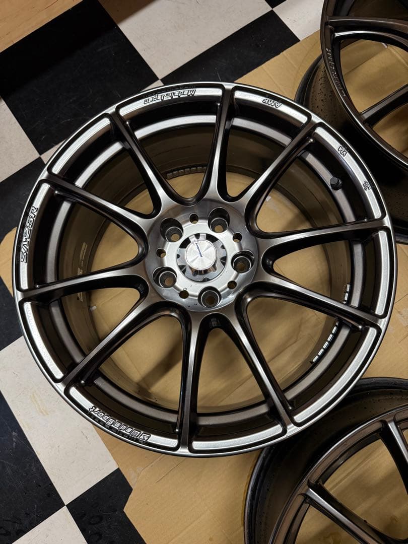 WedsSport SA-25R 18インチホイール4本セット