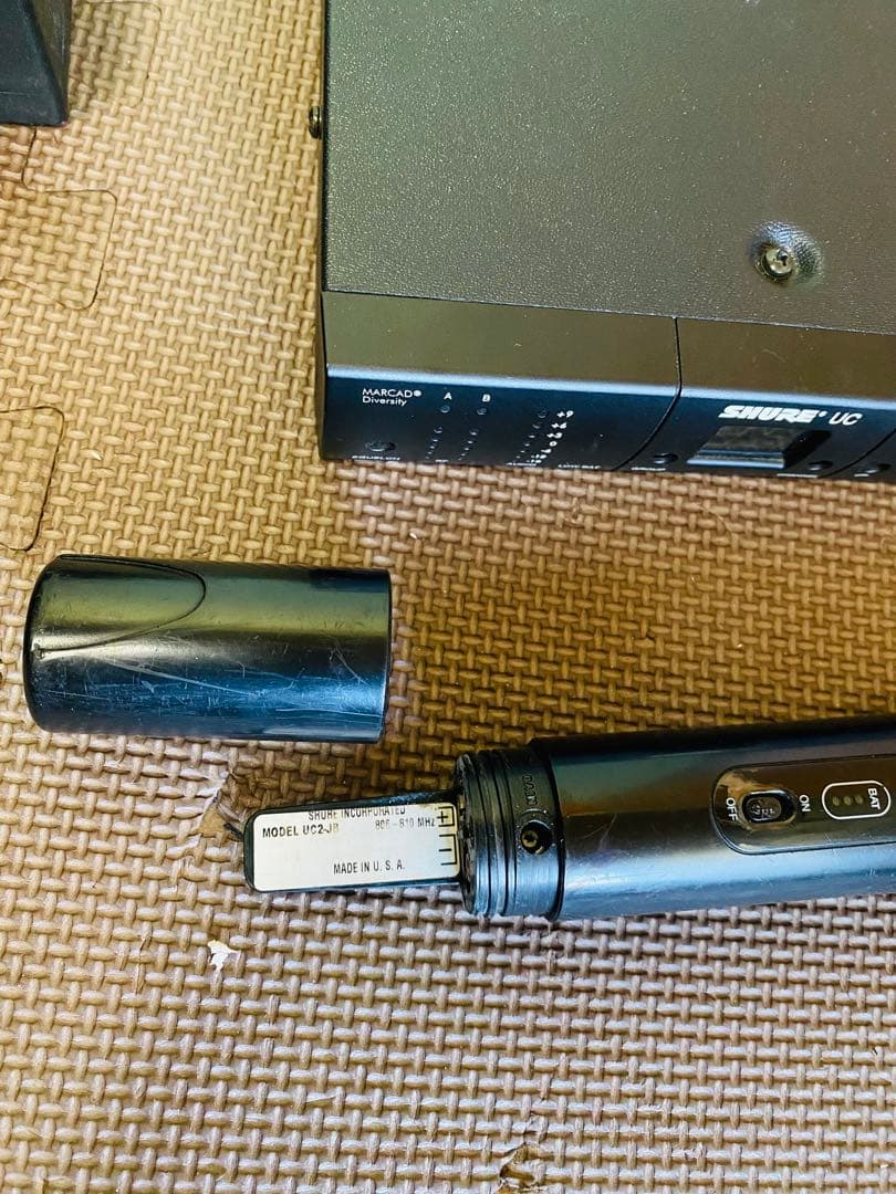 Shure UC4/Uc2-SM58, USA 製、動作確認済み。