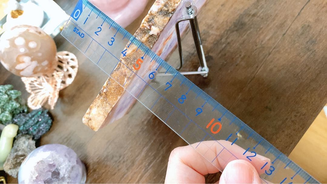 ピンクアメジスト⭐︎プレート⭐︎台座付