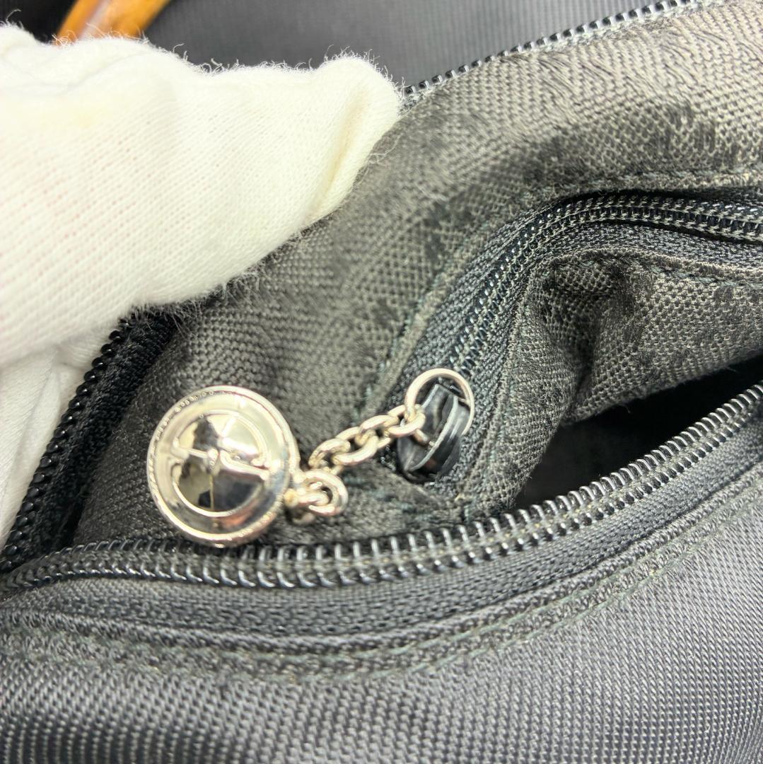 GUCCI グッチ バンブー ハンドバッグ 黒 ブラック A1359A1