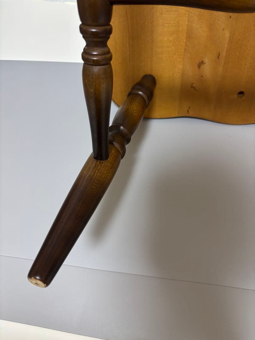 あい※専用 【美品】飛騨産業 キツツキマーク ウィンザーチェア レトロ ①