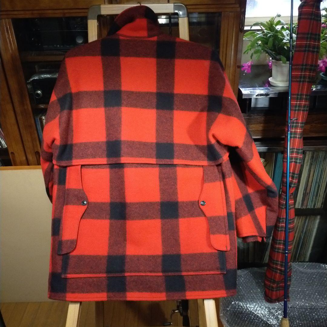 フィルソン　ガーメント　バージンウール１００％コートチェックジャケット