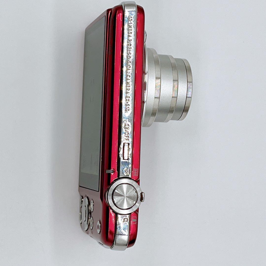 【美品】CASIOEXILM CARD EX-S10オールド コンデジ レッド